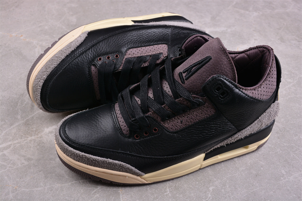 A Ma Maniere x Air Jordan 3 Retro "Black" AJ3 FZ4811-001