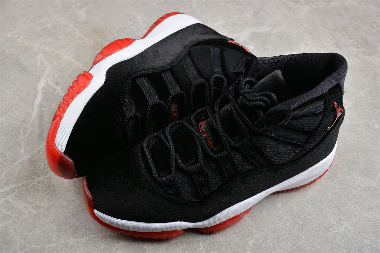 Air Jordan 11 Retro "Bred Velvet" AJ11 DB5457-061
