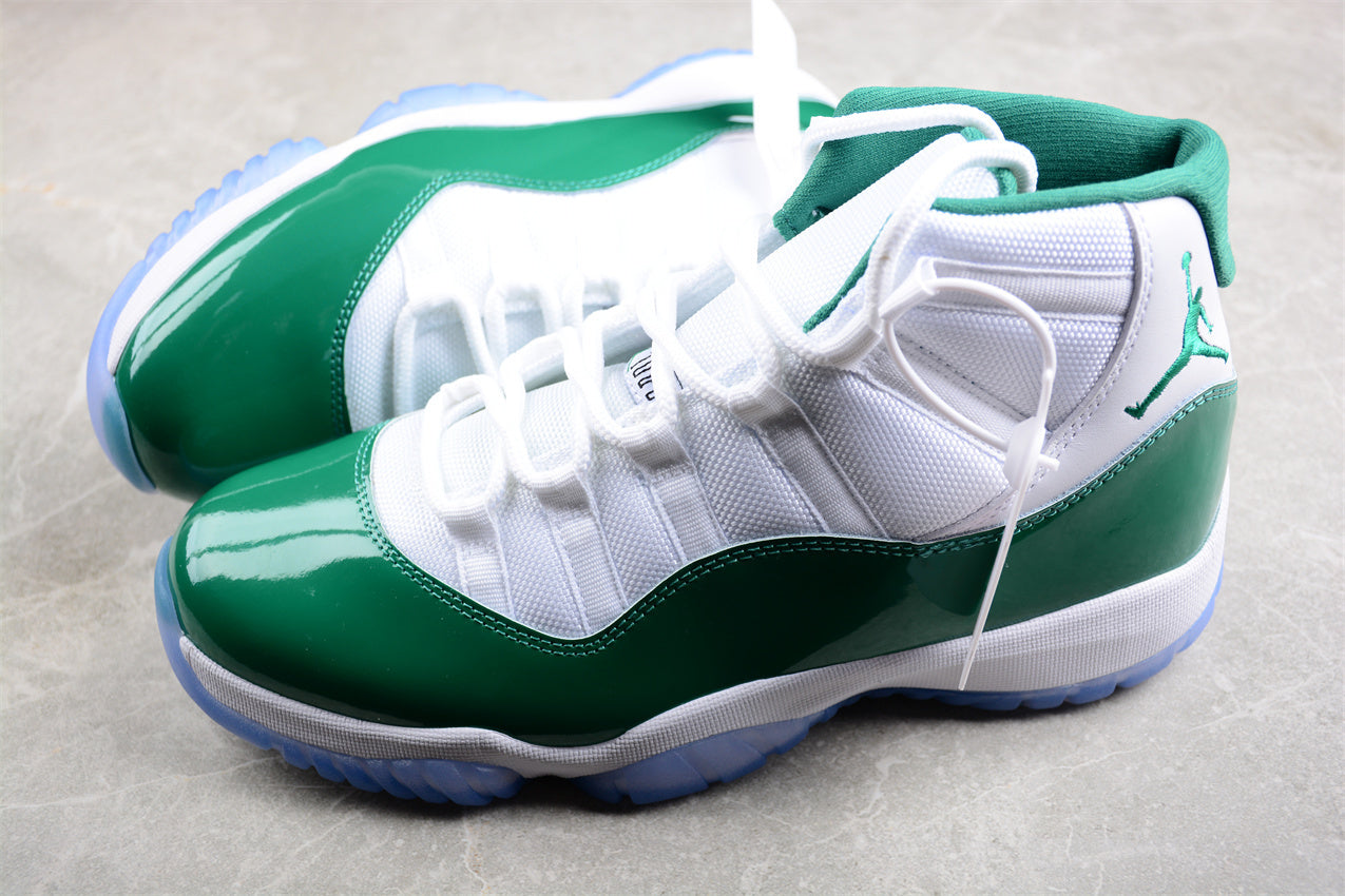 Air Jordan 11 Retro "White And Green" AJ11 CT8012-113