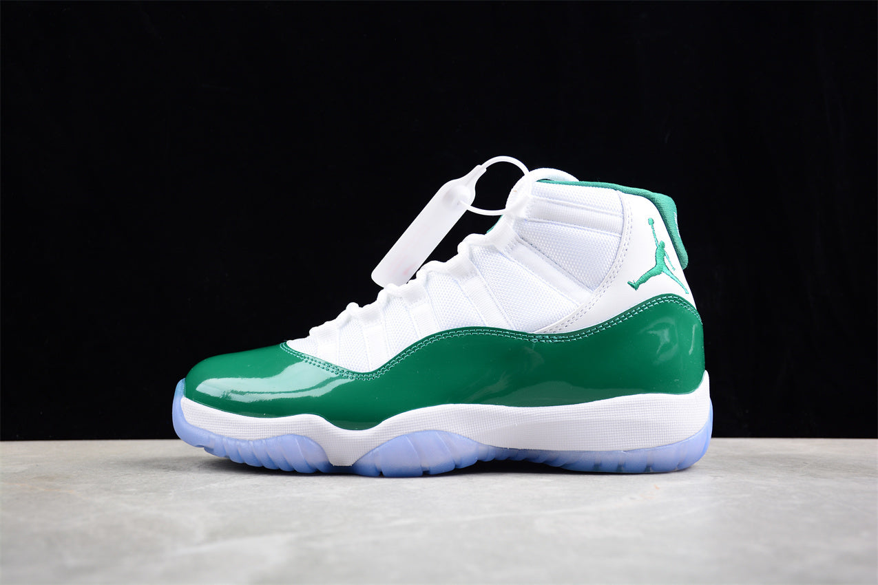 Air Jordan 11 Retro "White And Green" AJ11 CT8012-113