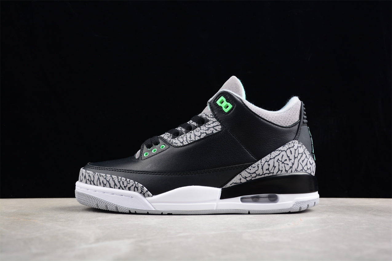 Air Jordan 3 "Green Glow" AJ3 CT8532-031