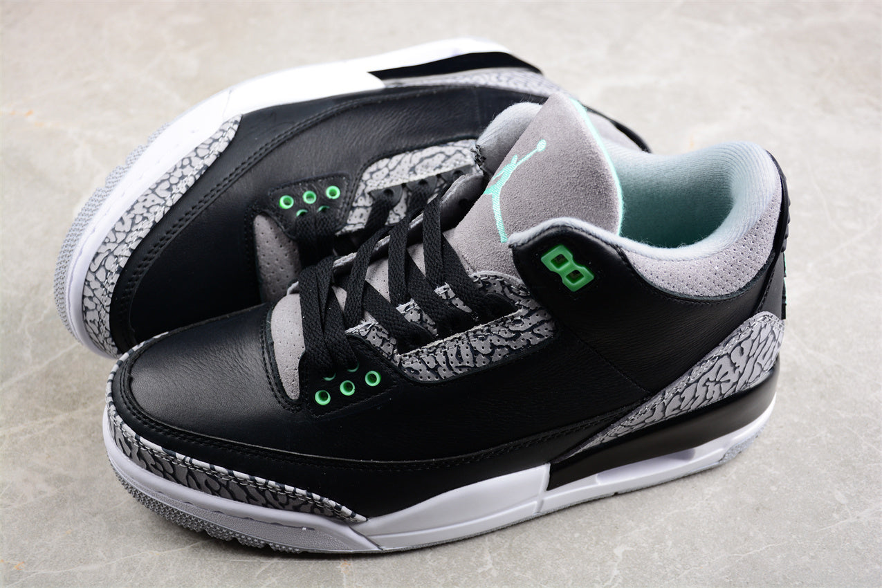 Air Jordan 3 "Green Glow" AJ3 CT8532-031