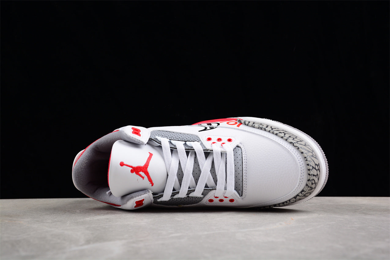 Air Jordan 3 Retro "Fire Red" AJ3 DN3707-160
