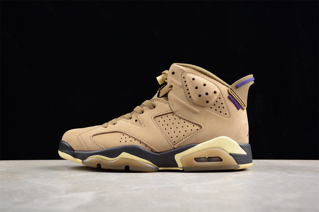 Air Jordan 6 Gore-Tex "Brown Kelp" AJ6 FD1643-300