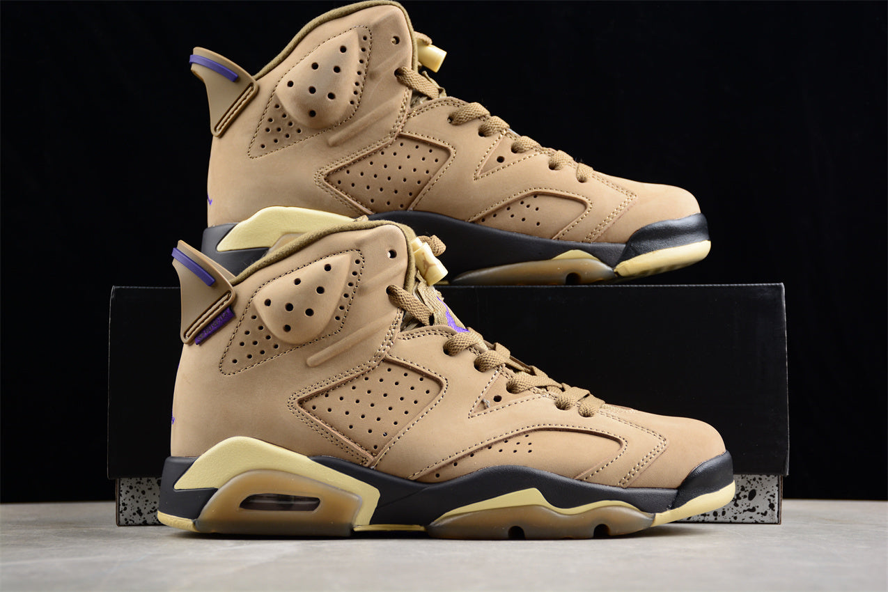Air Jordan 6 Gore-Tex "Brown Kelp" AJ6 FD1643-300