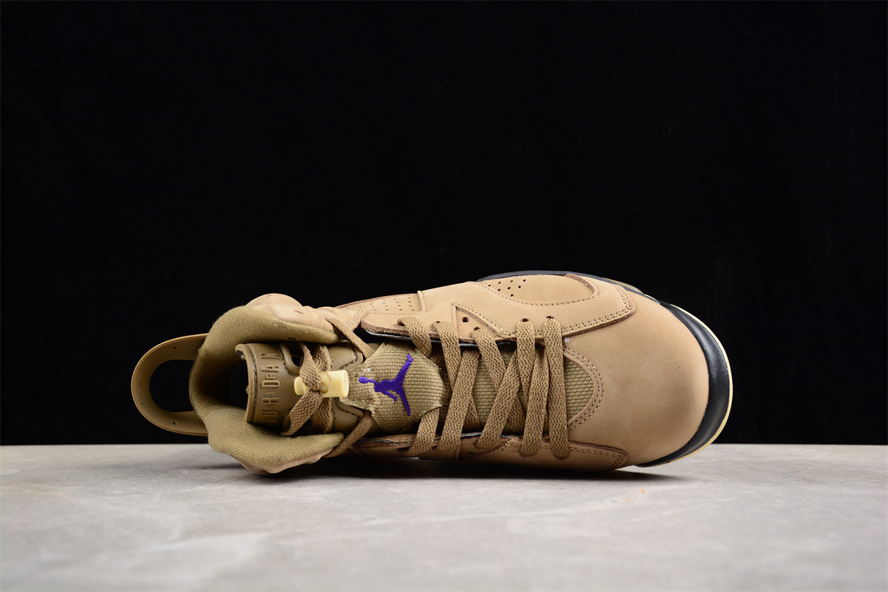 Air Jordan 6 Gore-Tex "Brown Kelp" AJ6 FD1643-300