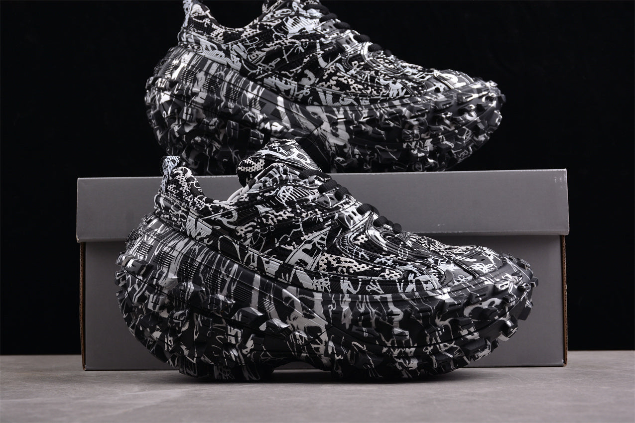 Balenciaga Defender Rubber Platform Sneakers