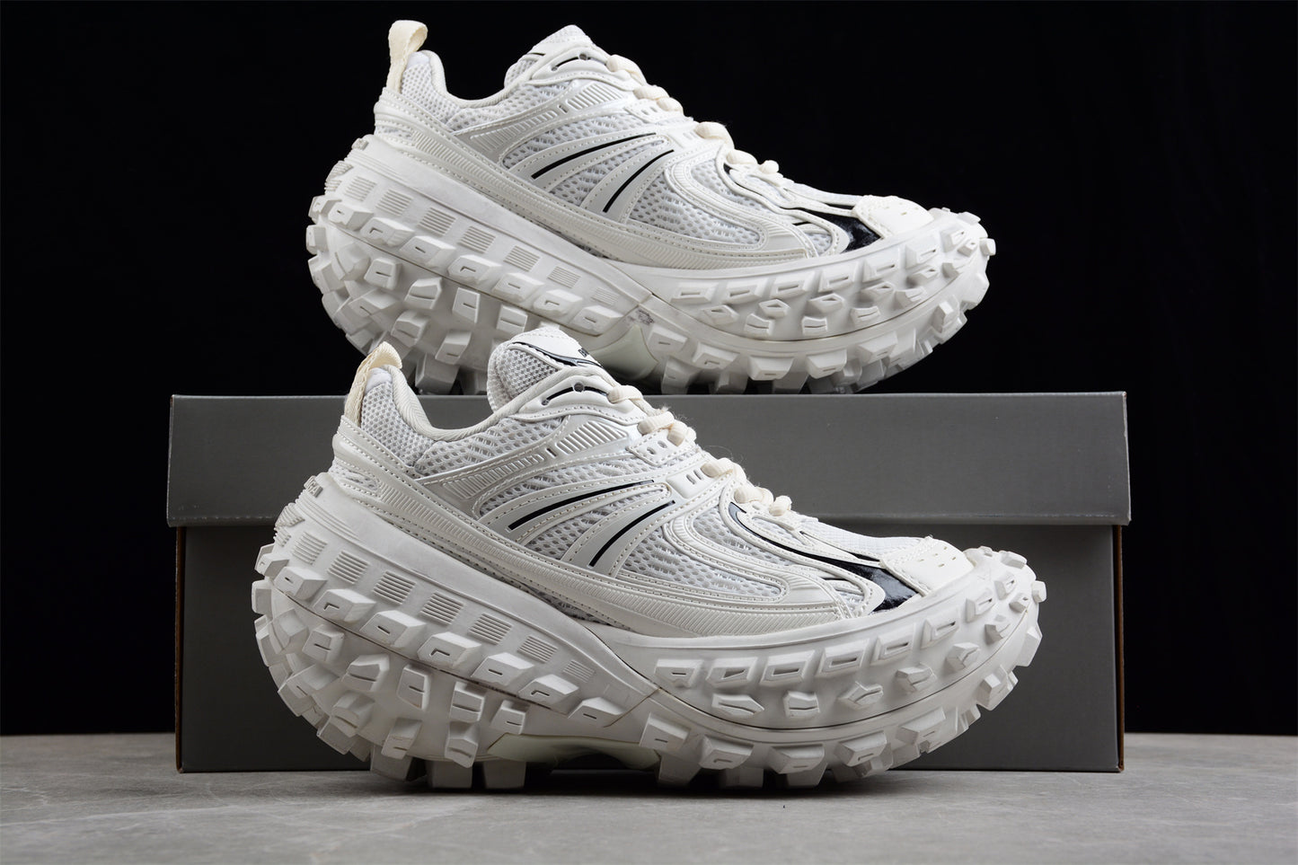 Balenciaga Defender Rubber Platform Sneakers W2RAA9110
