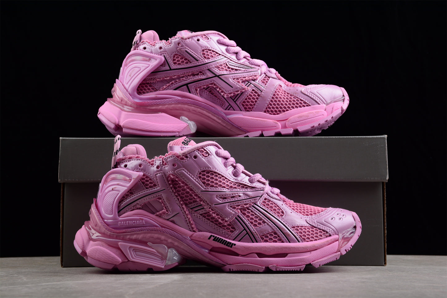 Balenciaga Runner Kith Four.Color 7.0 21ss W3RB15000