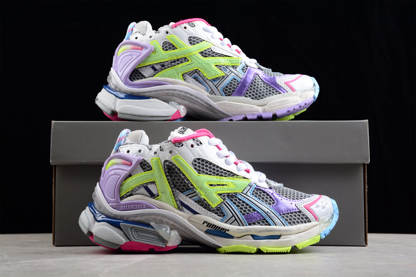 Balenciaga Runner Kith Four.Color 7.0 21ss W3RH50308