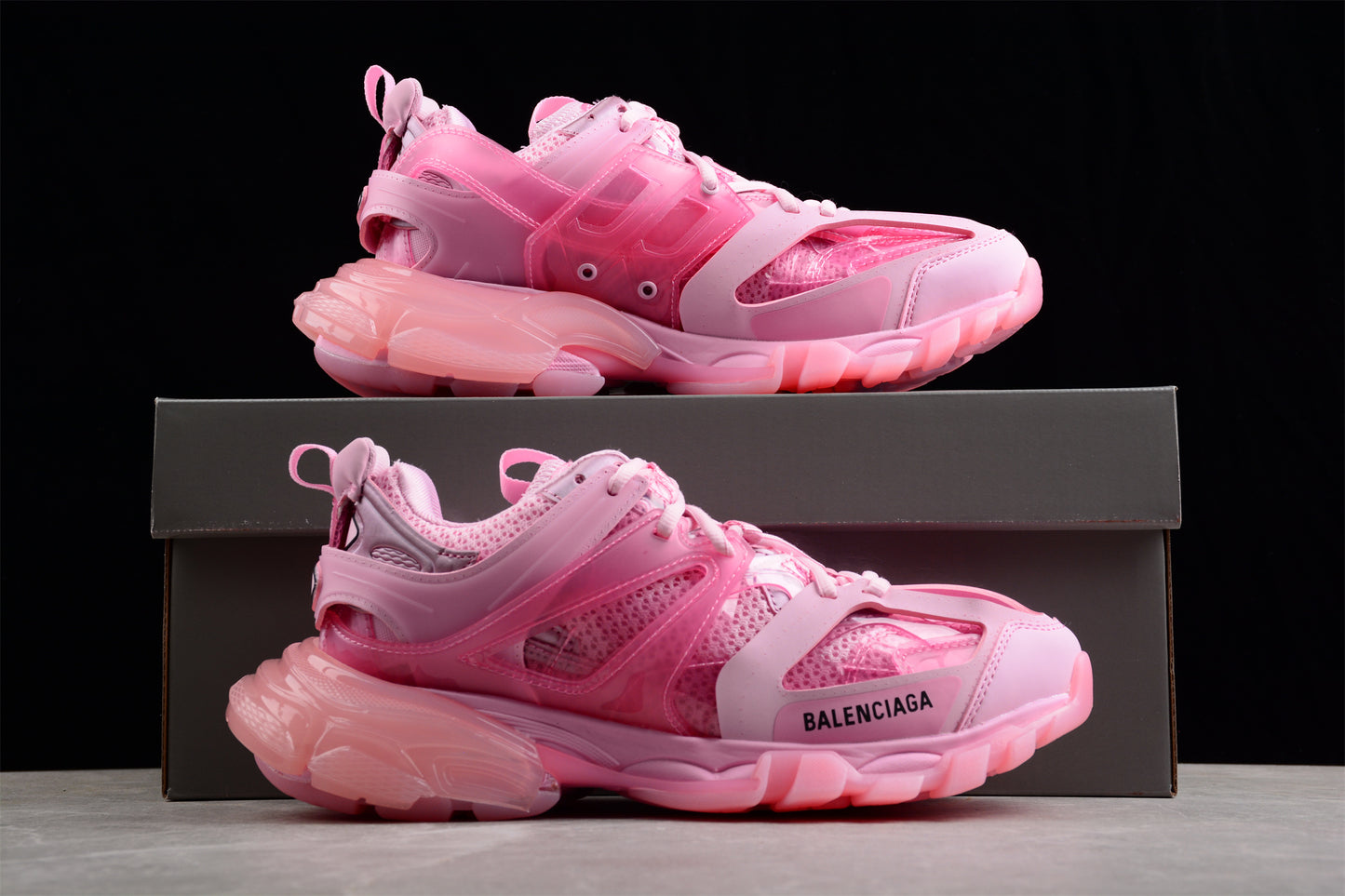 Balenciaga Sneaker Tess s.Gomma MAILLE WHITE/ORANGE 3.0 W3BM45000