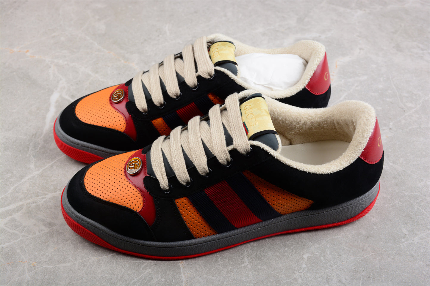 GUCCI Ace Embroidered Low-Top