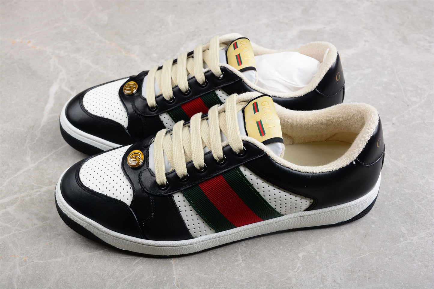 GUCCI Ace Embroidered Low-Top