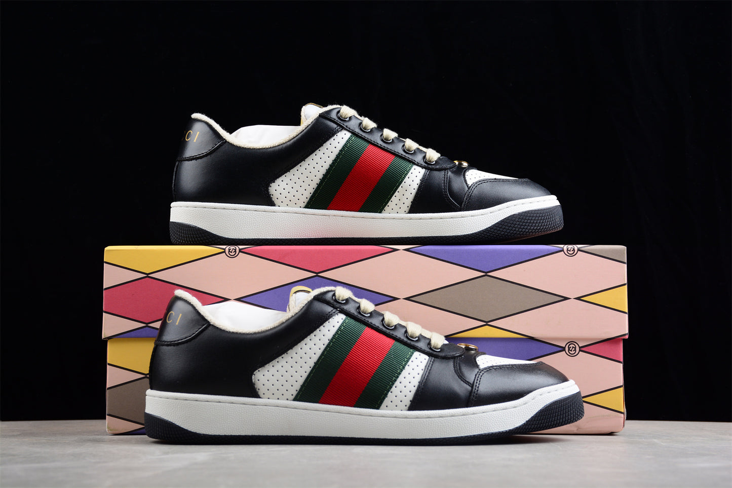 GUCCI Ace Embroidered Low-Top