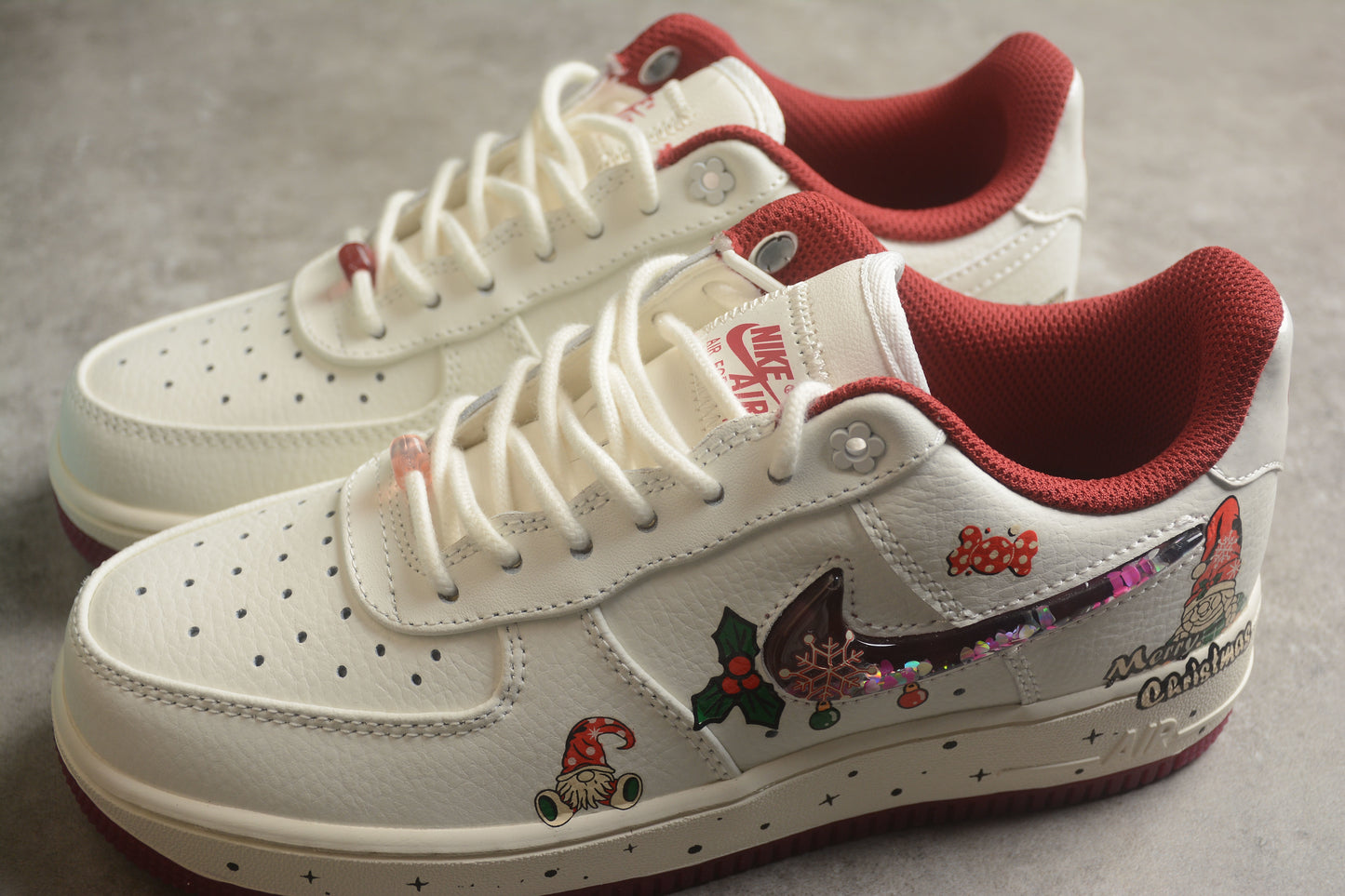 Nk Air Force 1'07 Low "Grandma Christmas" FZ5068-616