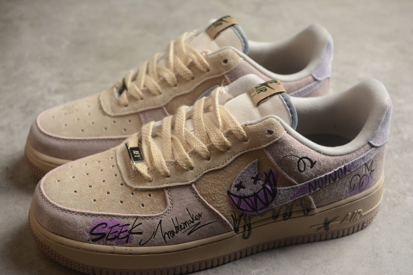 Nk Air Force 1'07 Low "Purple Taro Demon ZB2121-301