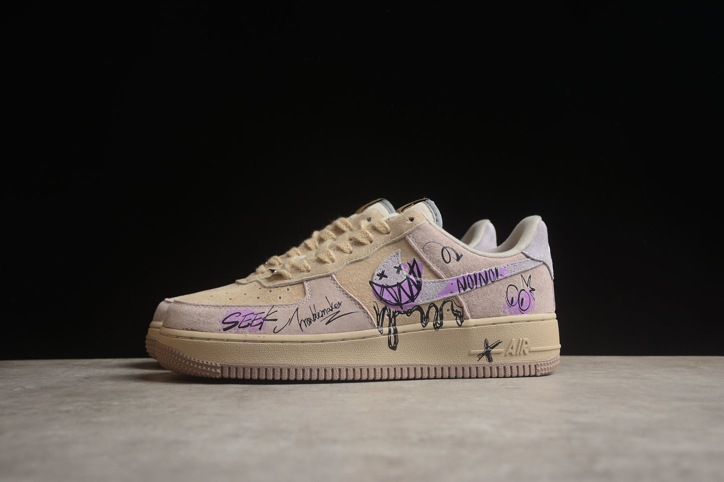Nk Air Force 1'07 Low "Purple Taro Demon ZB2121-301