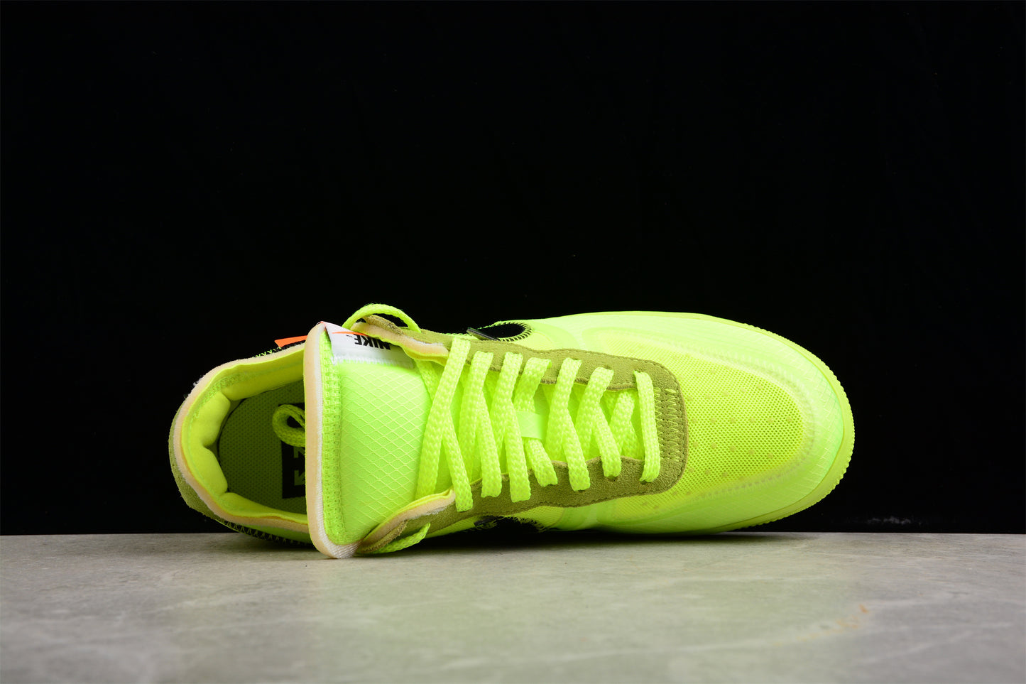 Off-white X NK Air Force 1 Part 2 Volt The Ten OW AO4606-700