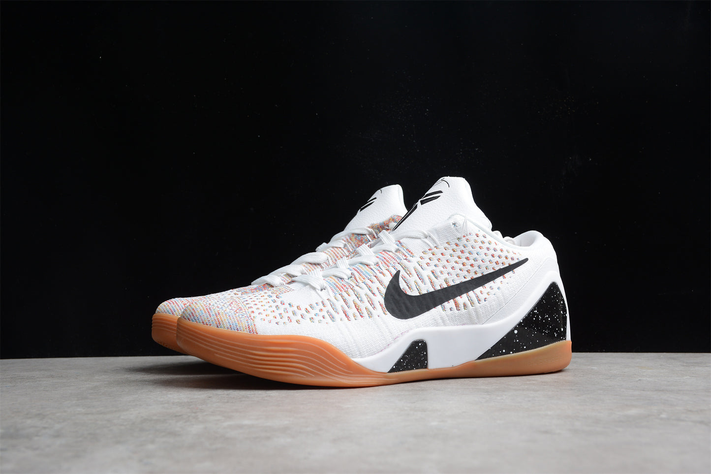 R26 Nk Kobe 9 Elite Premium Low HTM Milan "White Multi-Color" 9 698595-109