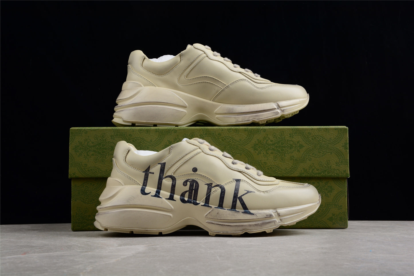 R50 Gucci Rhyton Vintage Trainer Sneaker 5D