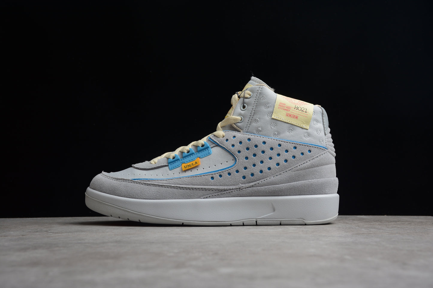 R50 Union LA x Air Jordan 2 "Grey Fog" DN3802-001