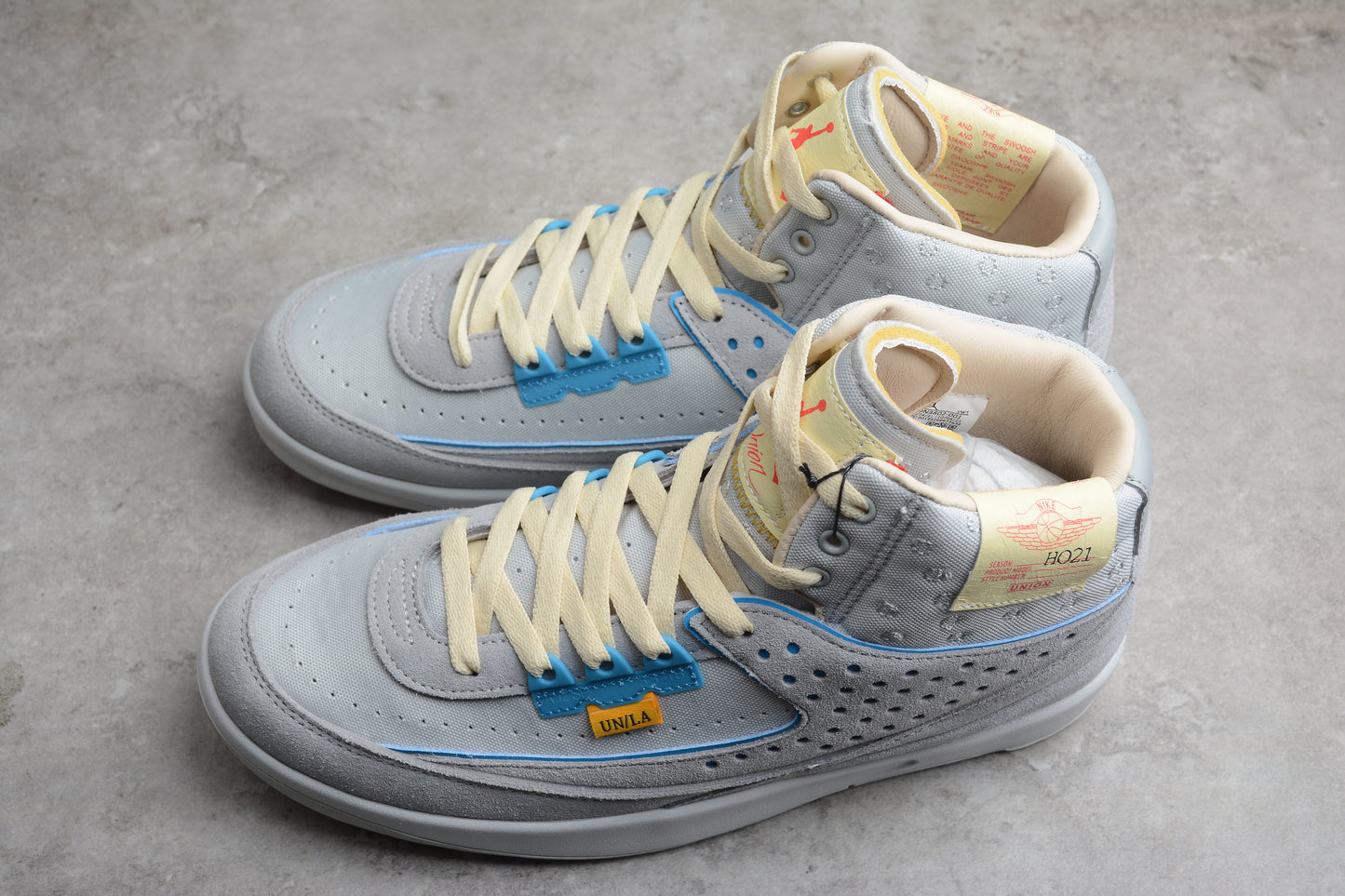 R50 Union LA x Air Jordan 2 "Grey Fog" DN3802-001
