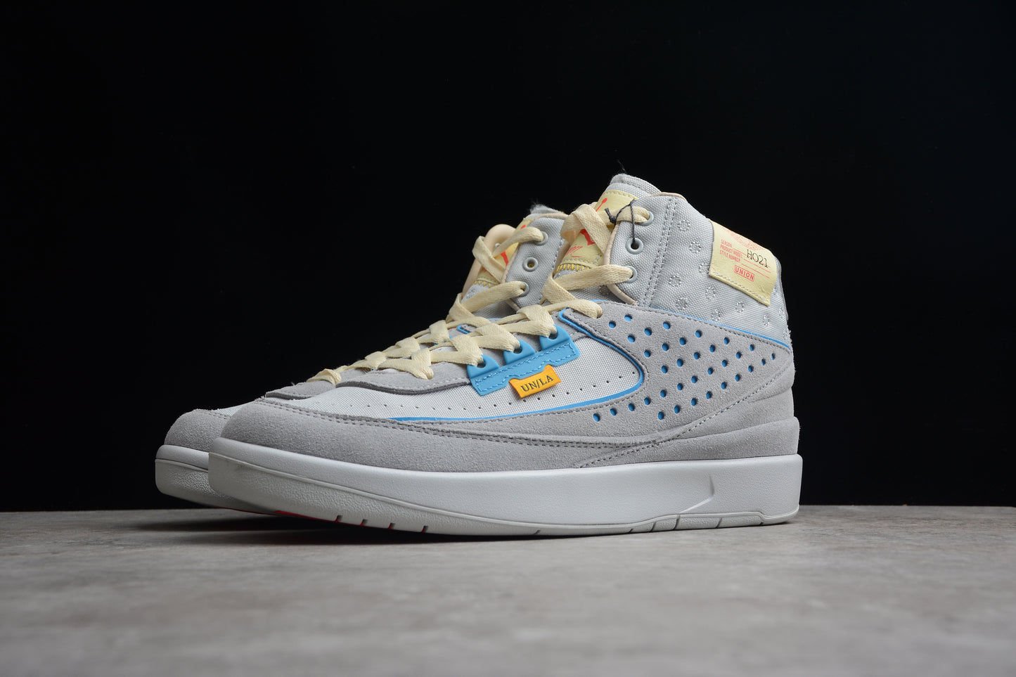 R50 Union LA x Air Jordan 2 "Grey Fog" DN3802-001