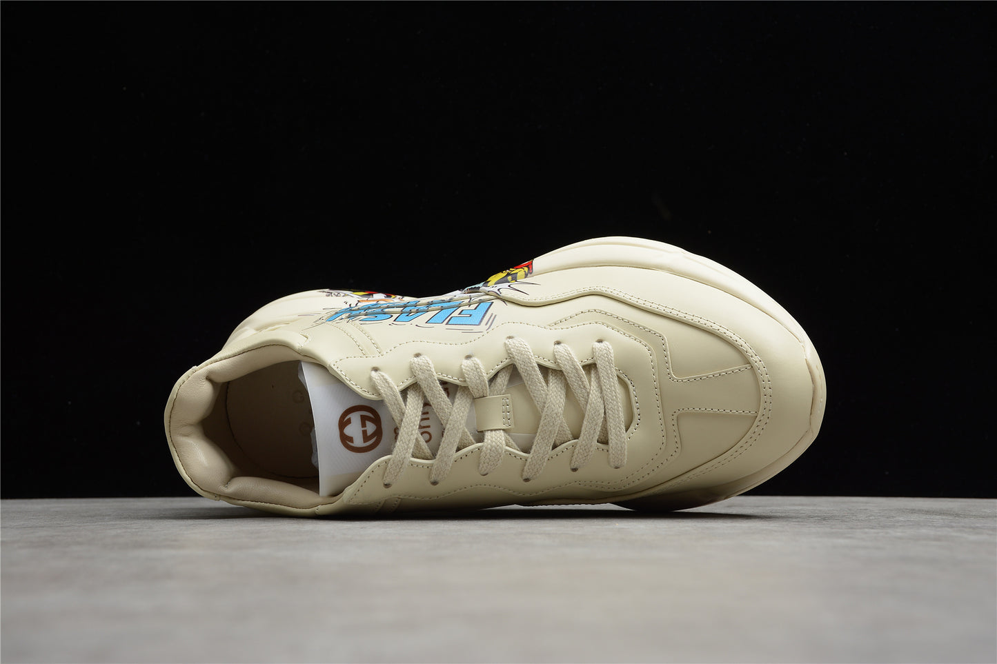 R55 Gu*cci Rhyton Vintage Trainer Sneaker 5D 528892-DRW00-9522
