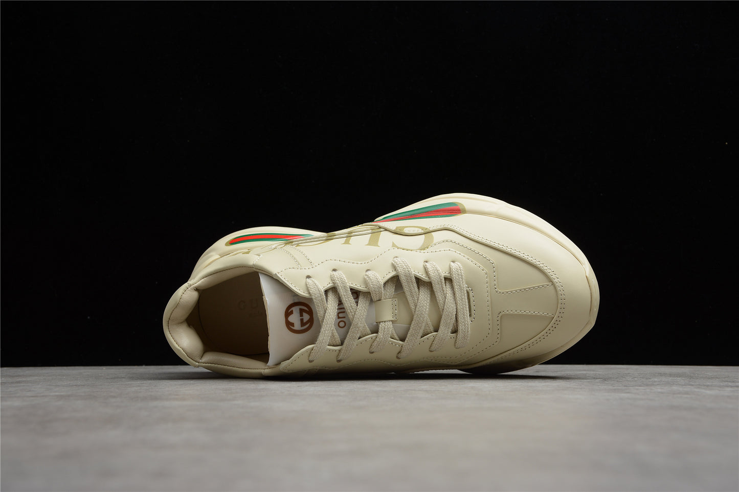 R55 Gu*cci Rhyton Vintage Trainer Sneaker 5D 528892-DRW00-9522
