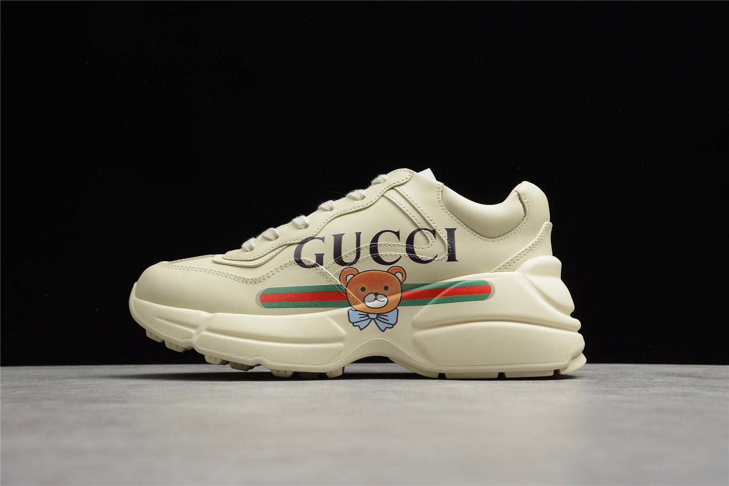 R55 Gu*cci Rhyton Vintage Trainer Sneaker 5D 528892-DRW00-9522