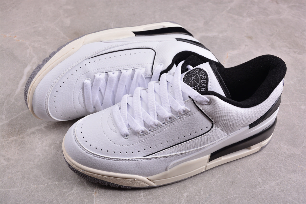 Air Jordan 2/3 White Black