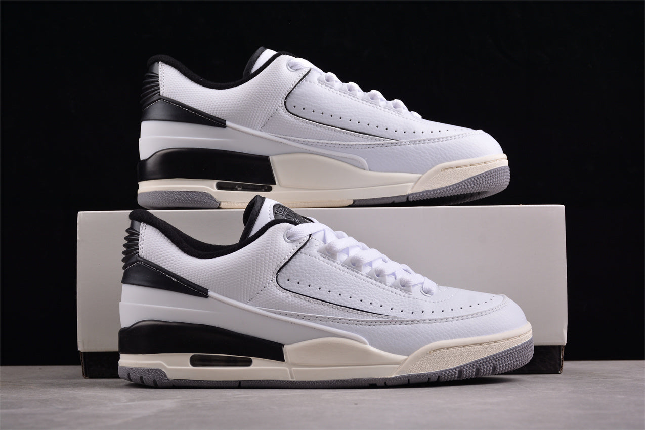 Air Jordan 2/3 White Black