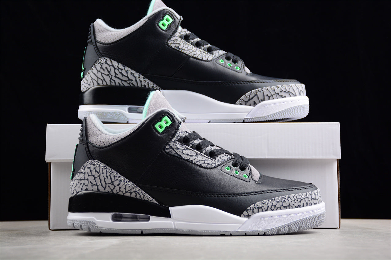 Air Jordan 3 "Green Glow" AJ3  CT8532-031