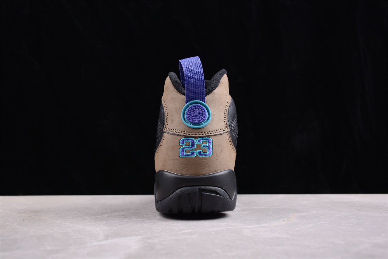 Air Jordan 9 “Olive Concord” Black Brown CT8019-034