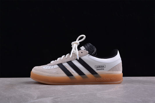 Bad Bunny x adidas Gazelle Indoor — Black and White