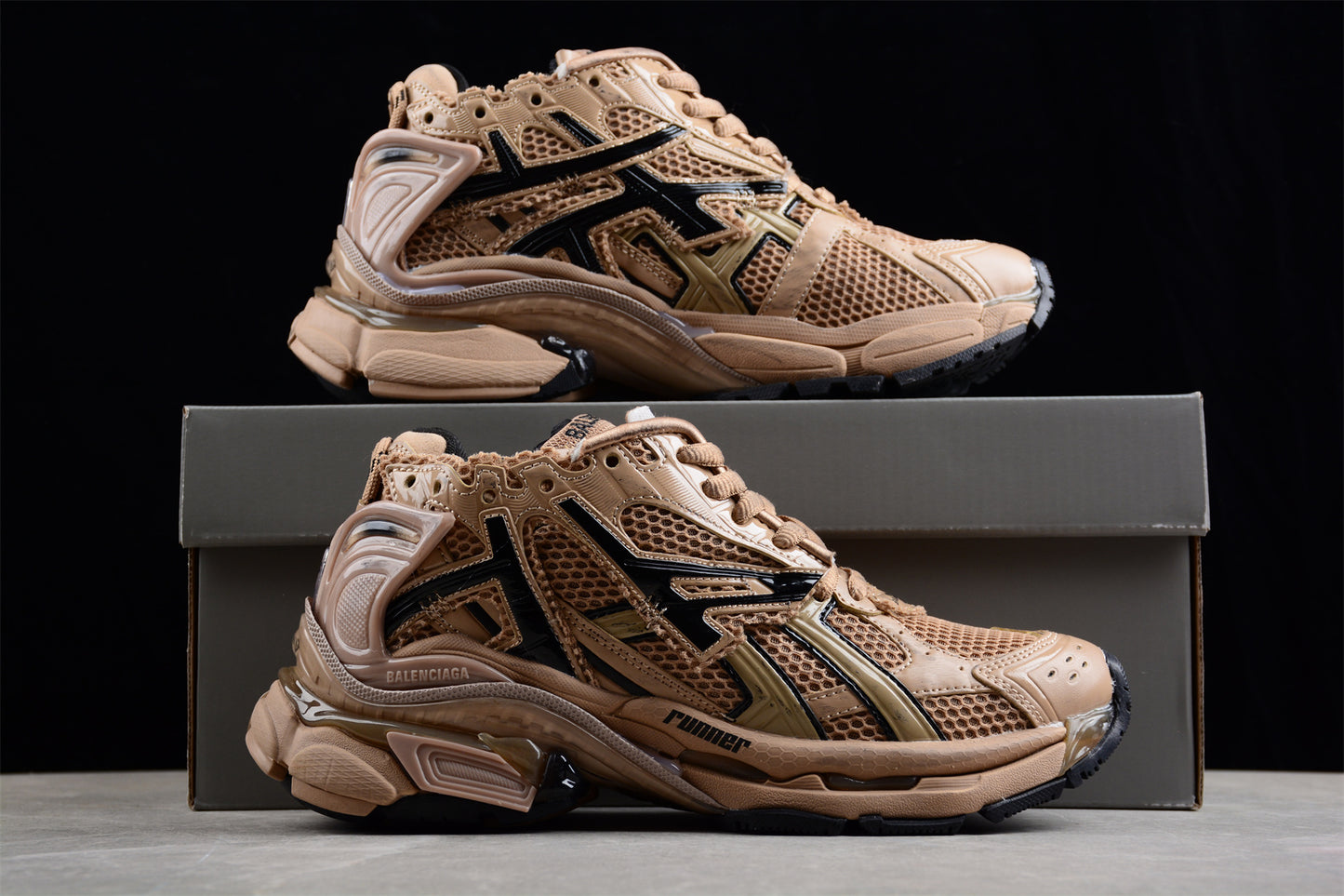 Balenciaga Runner Kith Four.Color 7.0 21ss W1RA80125