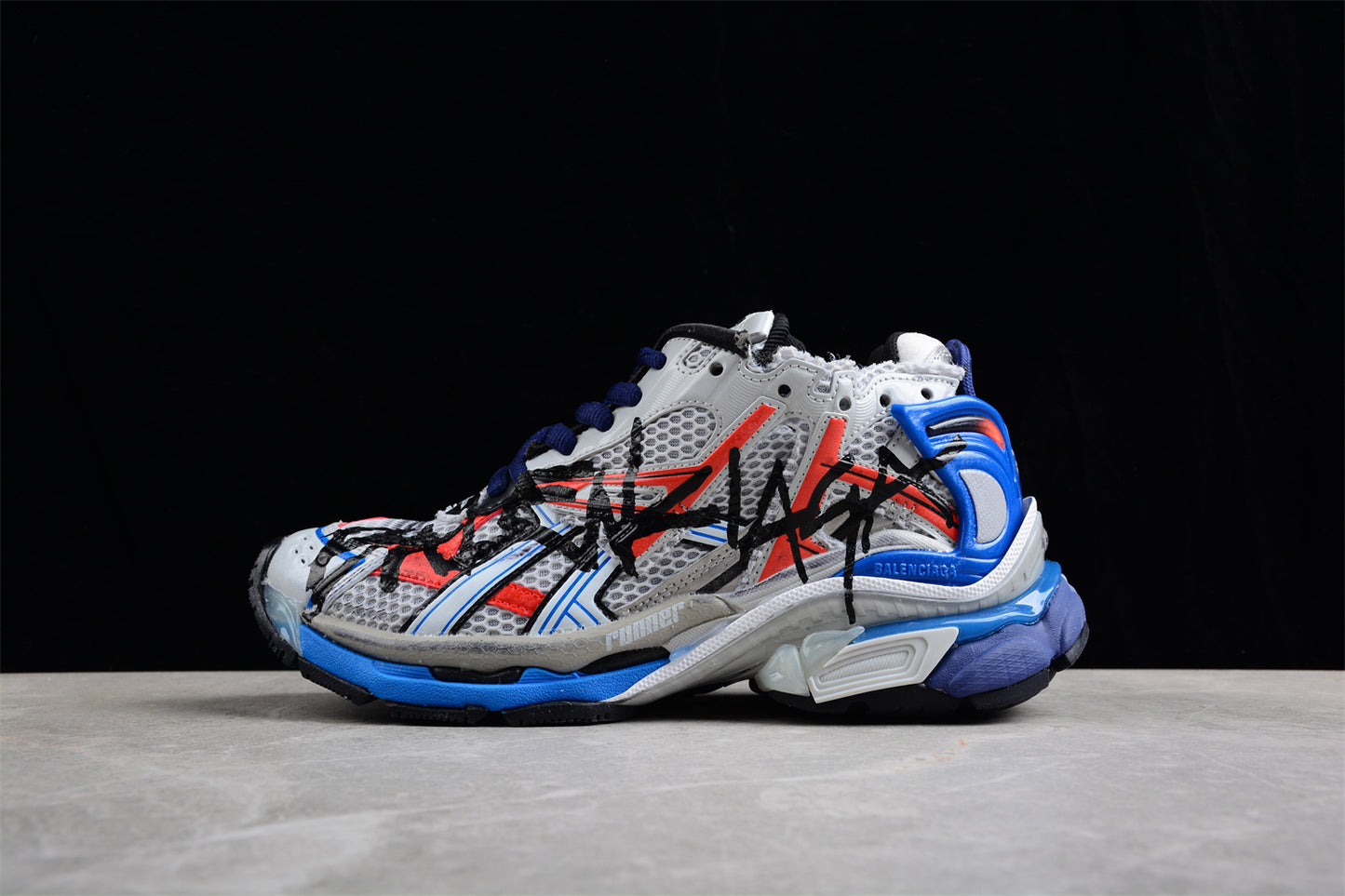 Balenciaga Runner Kith Four.Color 7.0 21ss W3RB61264