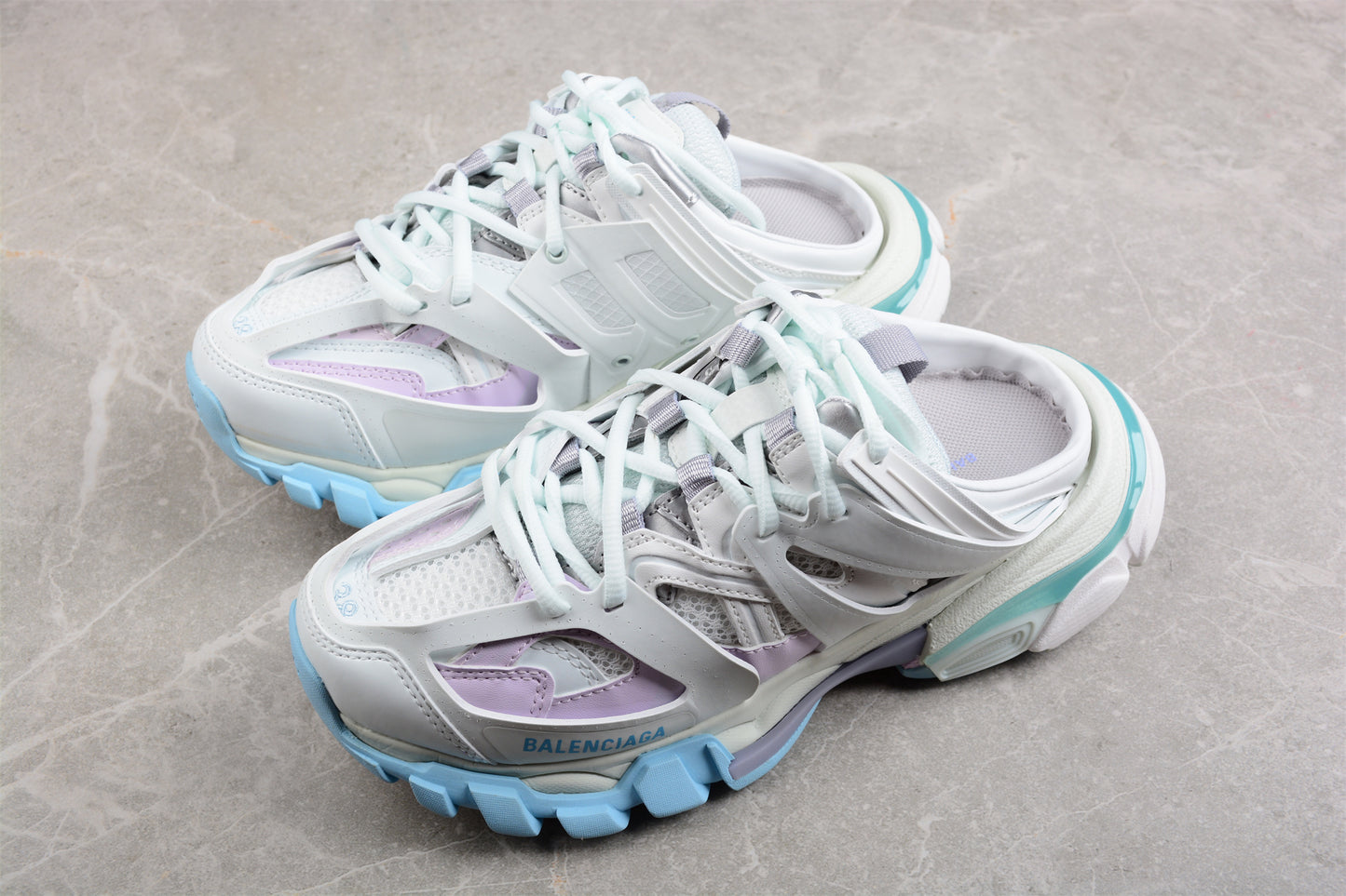 Balenciaga Sneaker Tess s.Gomma MAILLE WHITE/ORANGE 2021ss  W3DA79045