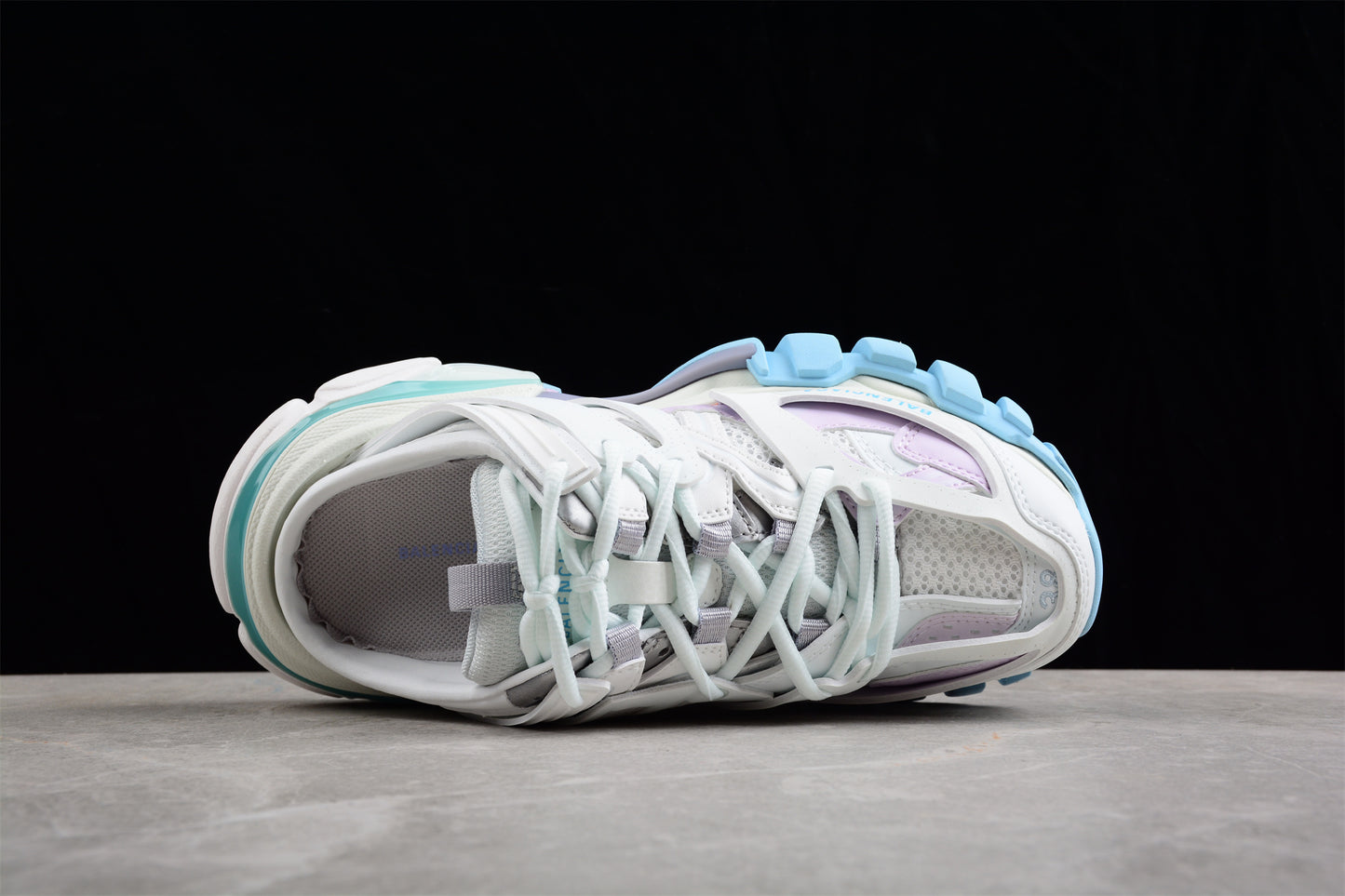 Balenciaga Sneaker Tess s.Gomma MAILLE WHITE/ORANGE 2021ss  W3DA79045
