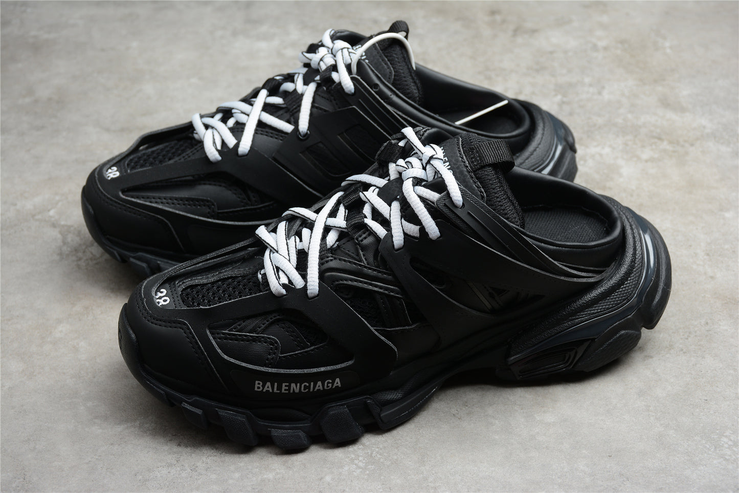 Balenciaga Track Mule Black  353813-W3CP3-1000