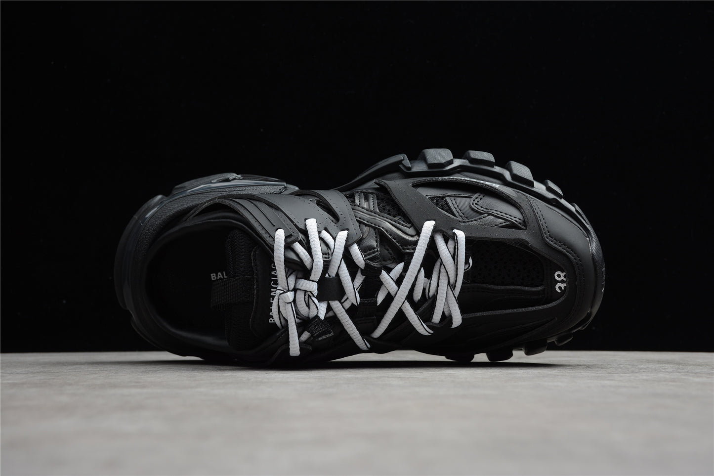 Balenciaga Track Mule Black  353813-W3CP3-1000