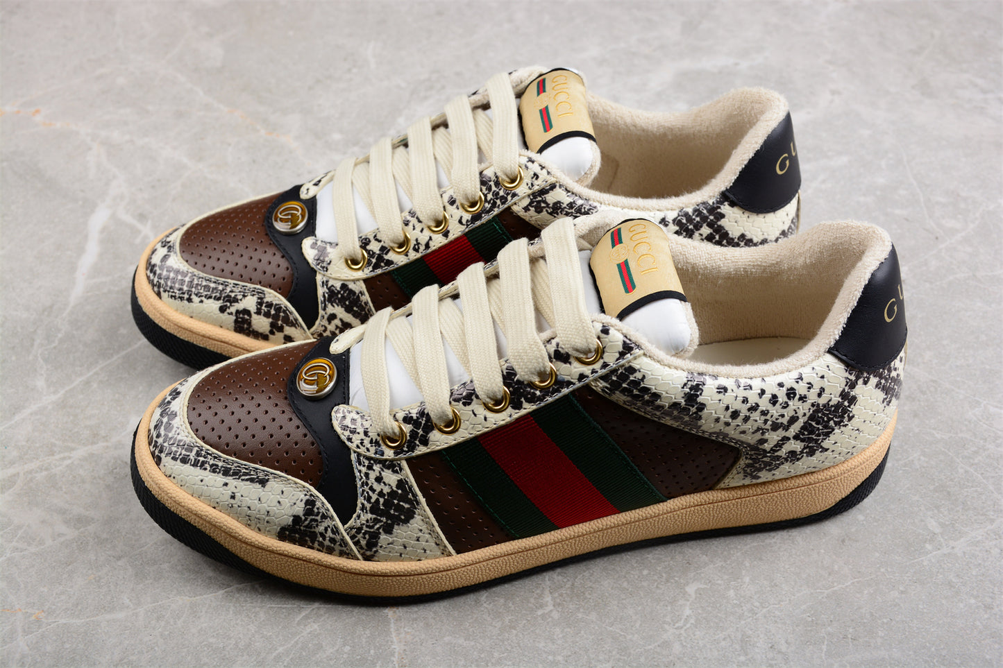 GUCCI Ace Embroidered Low-Top
