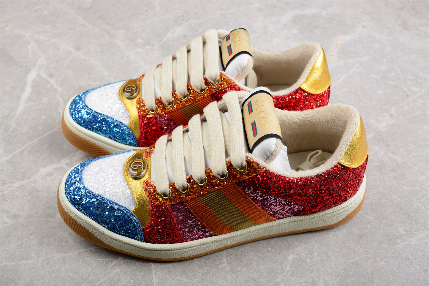GUCCI Ace Embroidered Low-Top