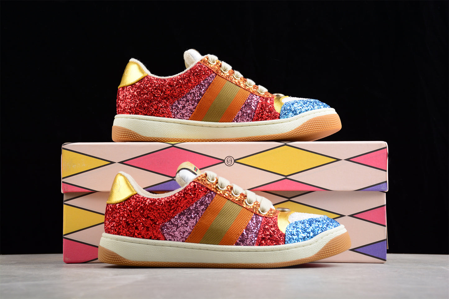 GUCCI Ace Embroidered Low-Top