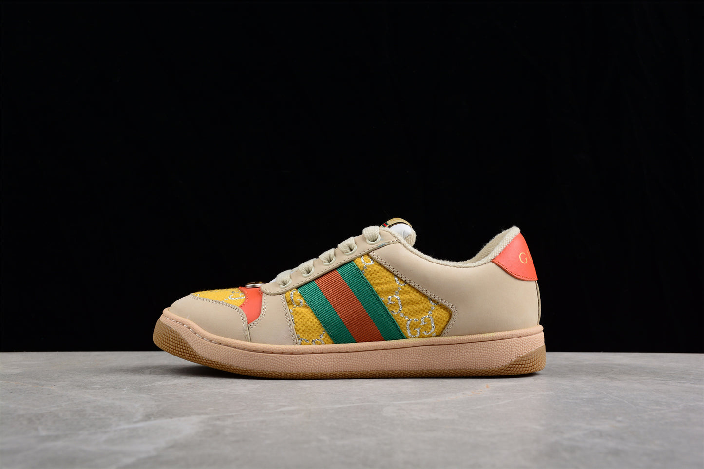 Gucci Distressed Screener Sneaker