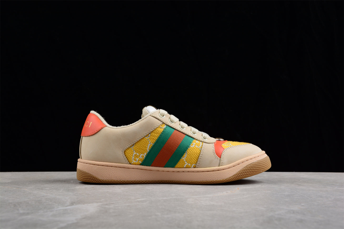 Gucci Distressed Screener Sneaker