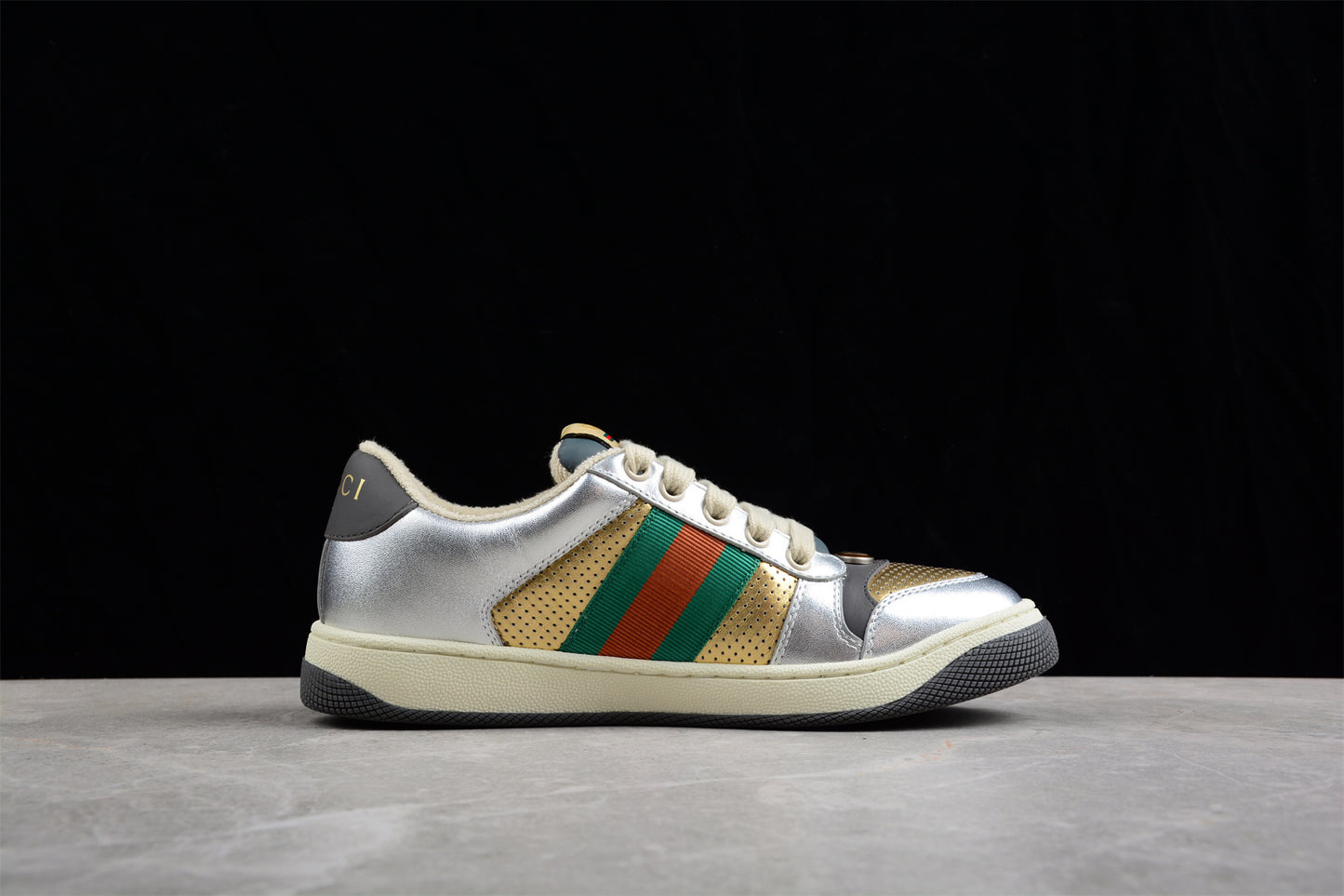 Gucci Distressed Screener Sneaker