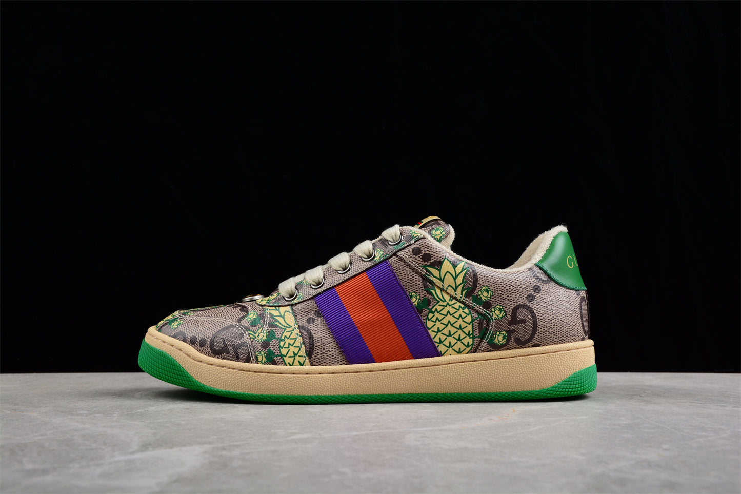 Gucci Distressed Screener Sneaker