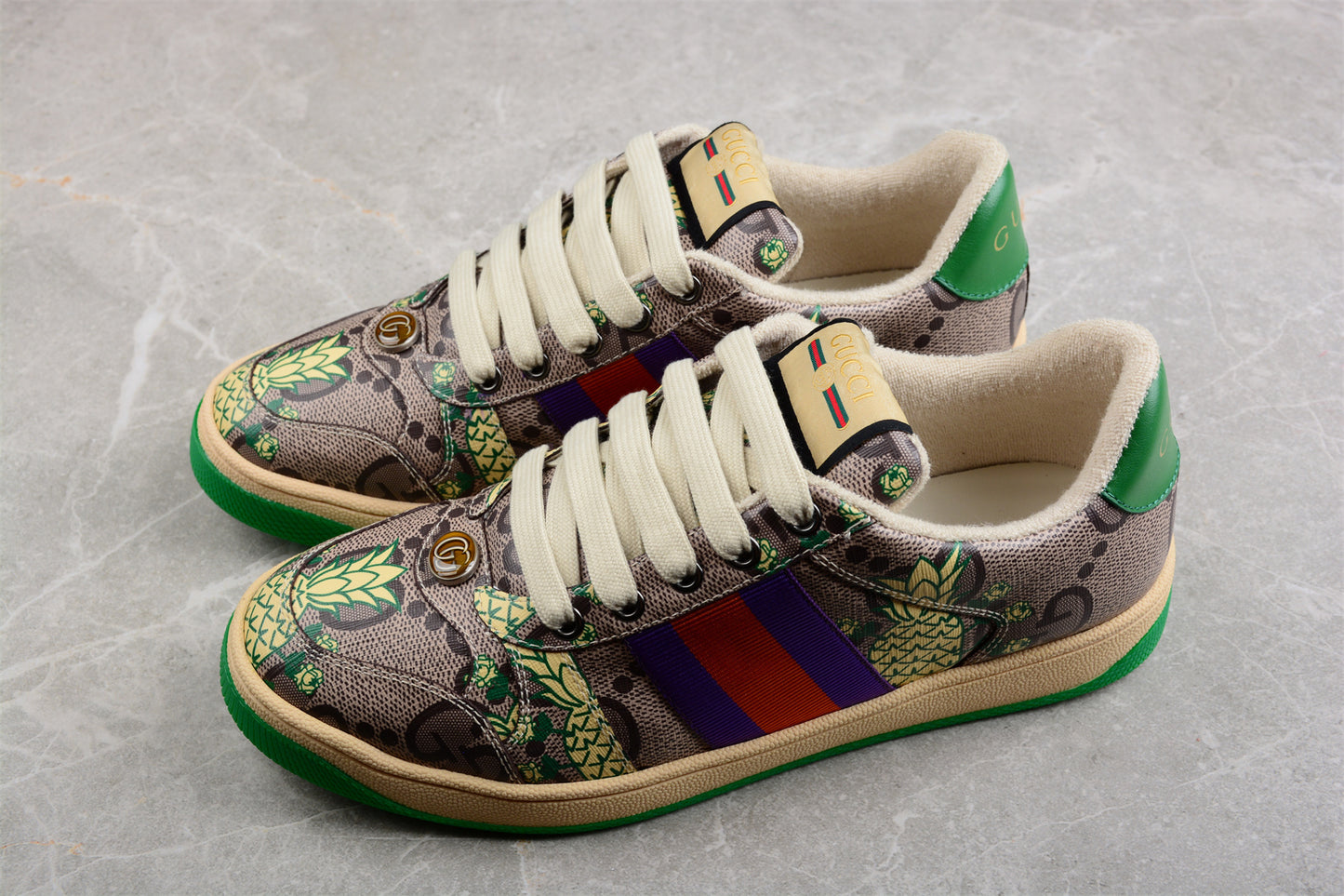 Gucci Distressed Screener Sneaker
