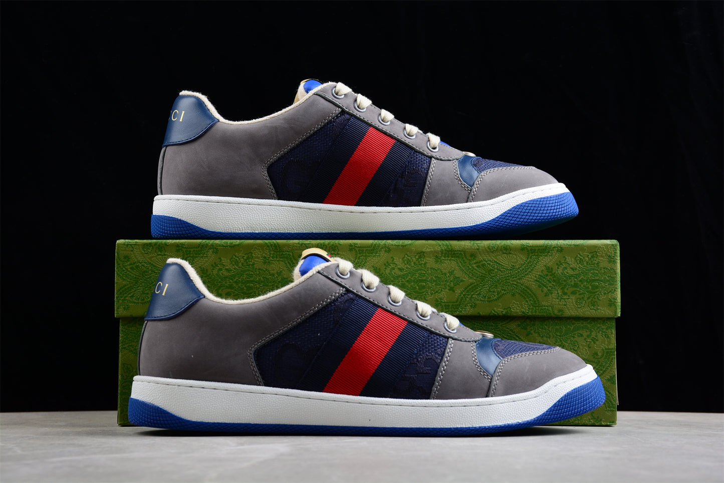 Gucci Distressed Screener sneaker